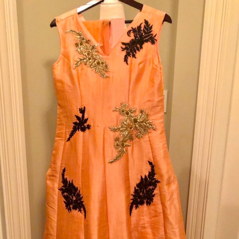 Beautiful india floor length gown suit